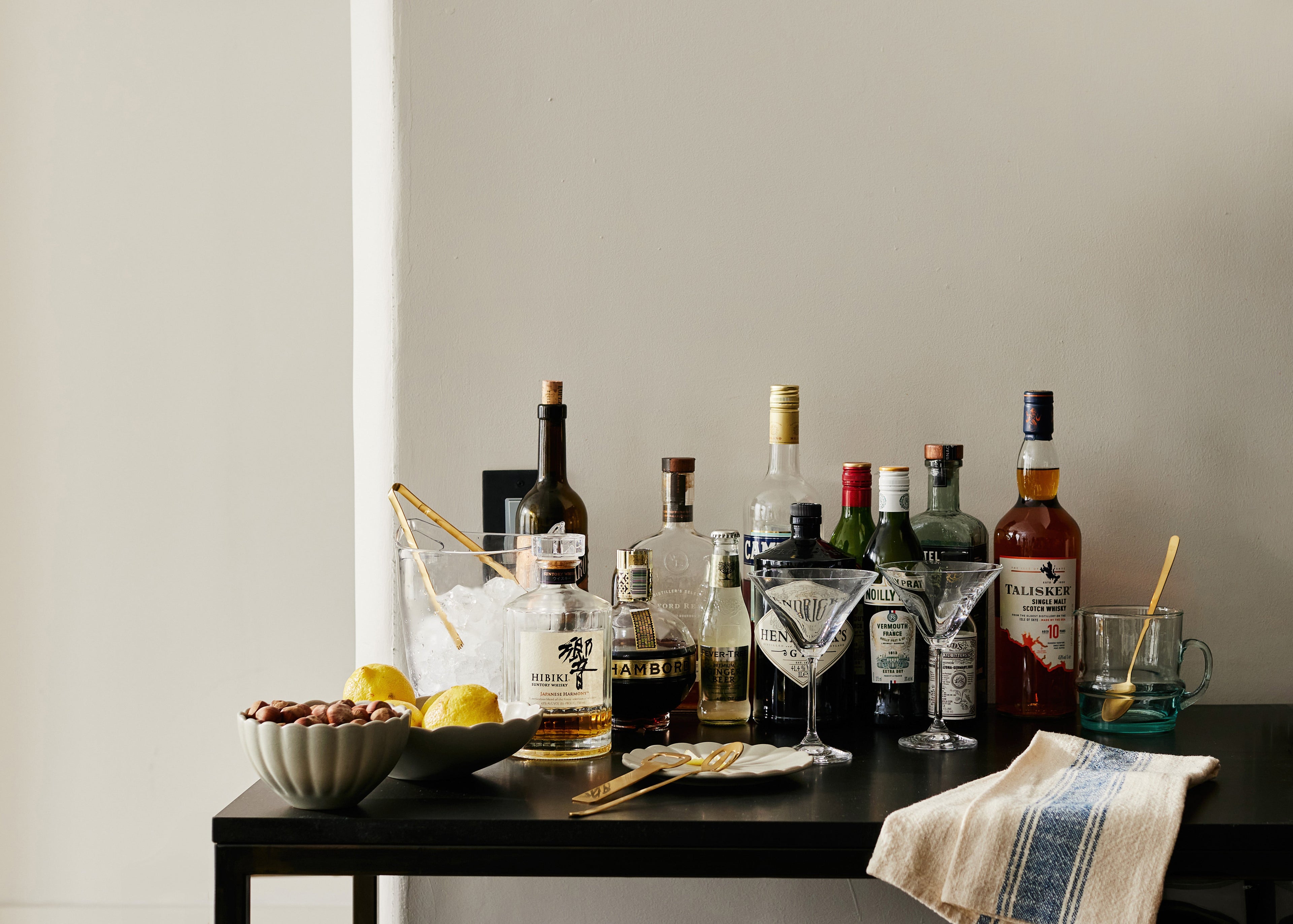 Canvas Classic 4-Piece Bar Accessory Gift Set in Brushed Stainless Steel