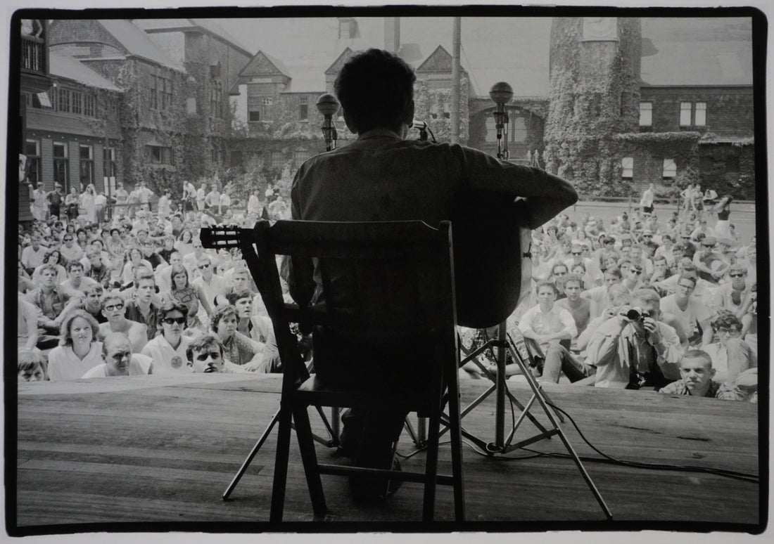Rowland Scherman b.1937
Bob Dylan, Newport, 1963