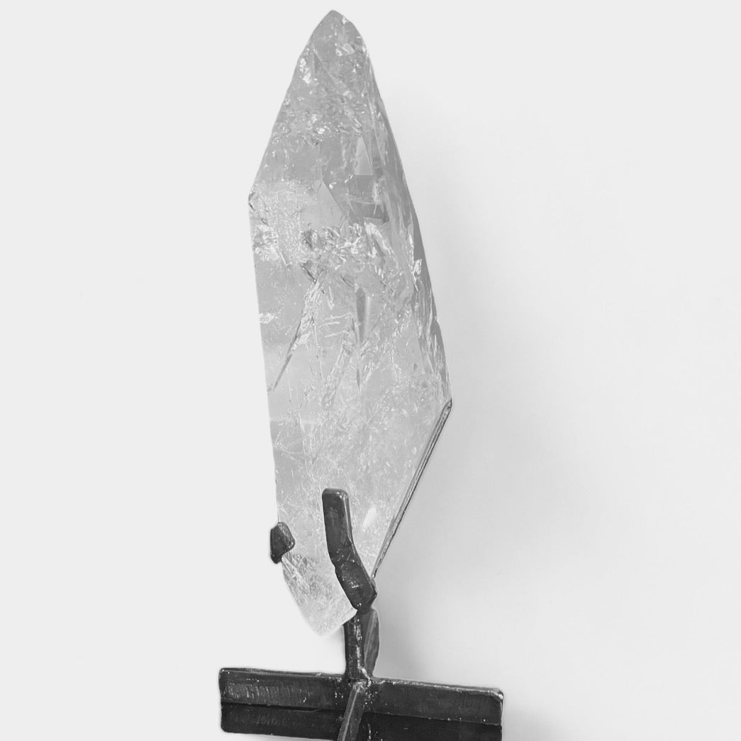 Lemurian Quartz on Stand